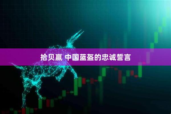 拾贝赢 中国蓝盔的忠诚誓言