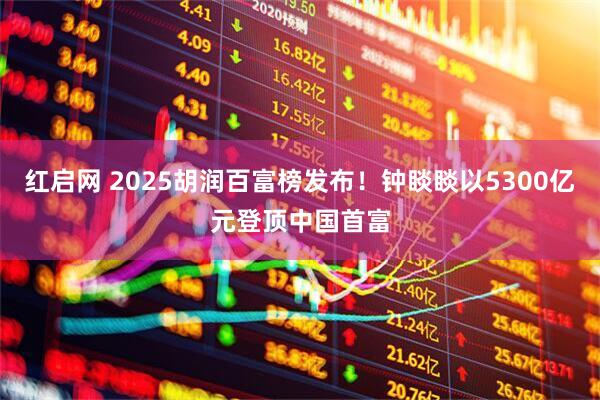 红启网 2025胡润百富榜发布！钟睒睒以5300亿元登顶中国首富